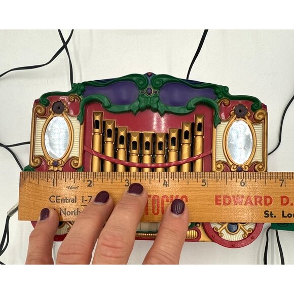 1992 Mr. Christmas Holiday Carousel Music Lights 6 Horses Animated Tested/Works - Picture 16 of 16